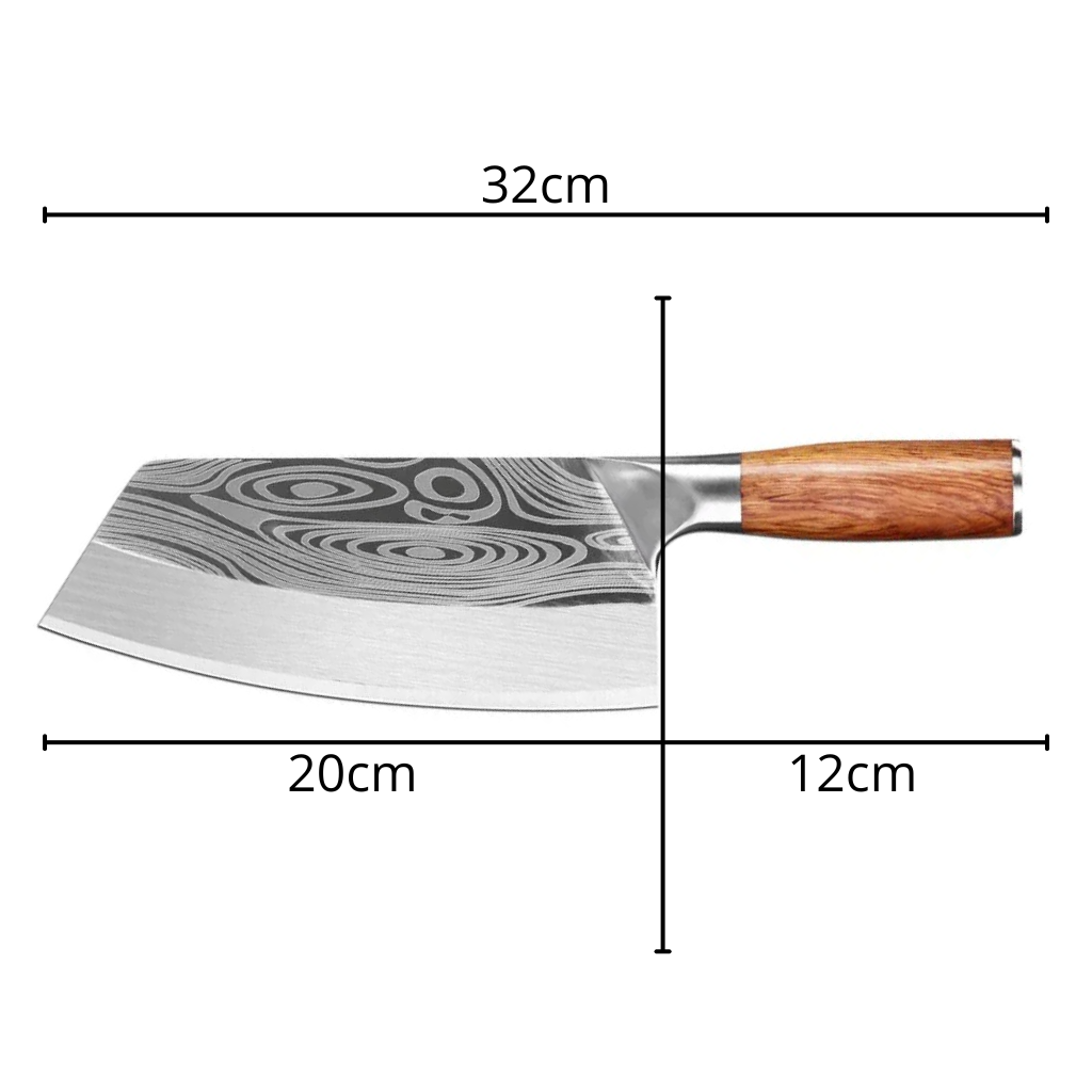 Hackmesser aus Edelstahl