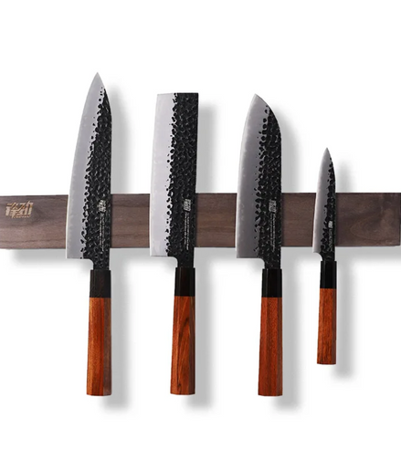 Magnetischer Messerbalken aus Holz/Barre à couteaux magnétique en bois