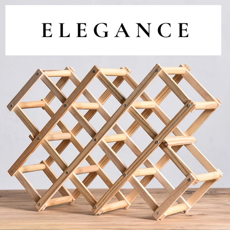 Mini-Weinflaschenregal/Mini casier à vin haut de gamme