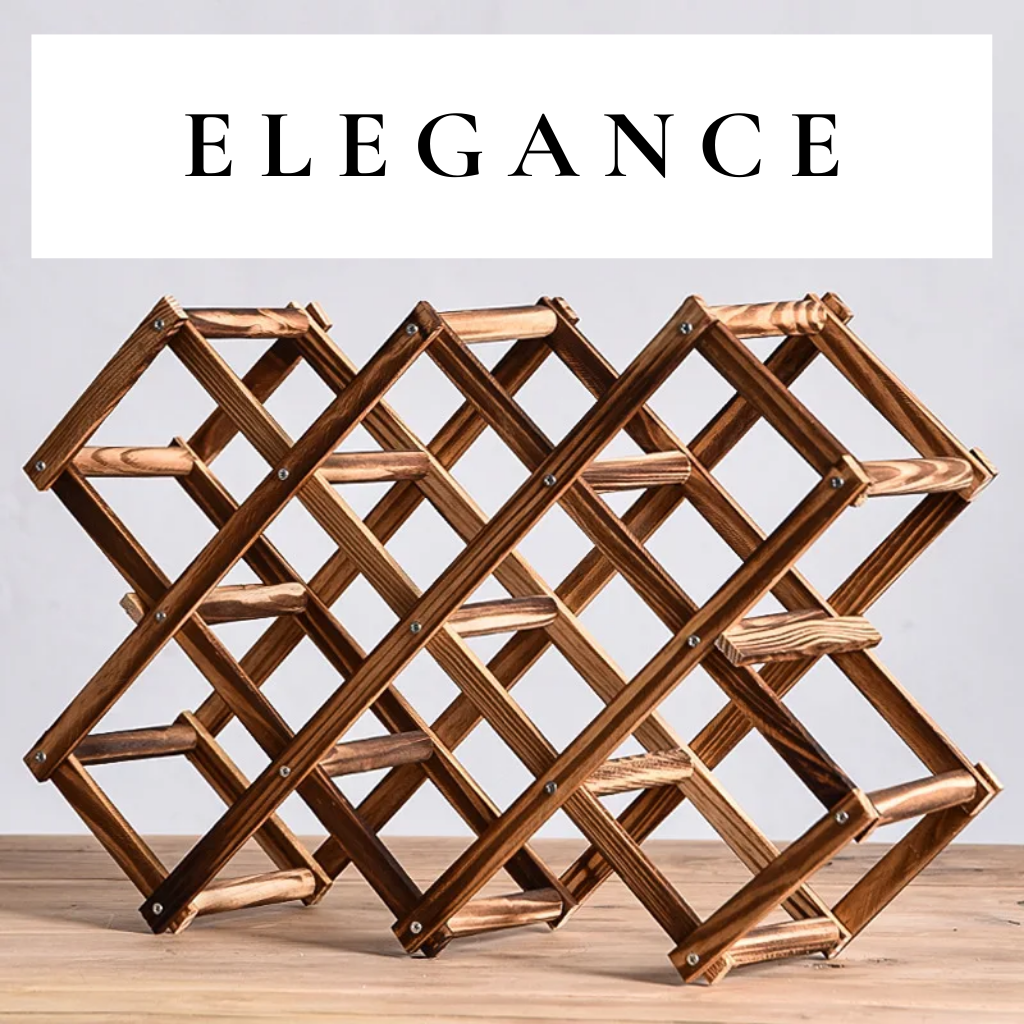 Mini-Weinflaschenregal/Mini casier à vin haut de gamme