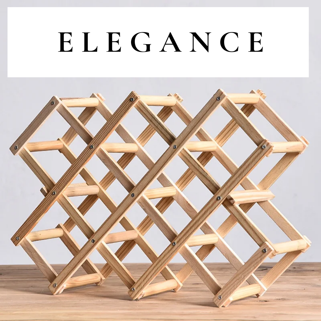 Mini-Weinflaschenregal/Mini casier à vin haut de gamme