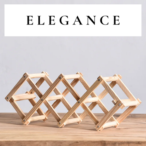 Mini-Weinflaschenregal/Mini casier à vin haut de gamme