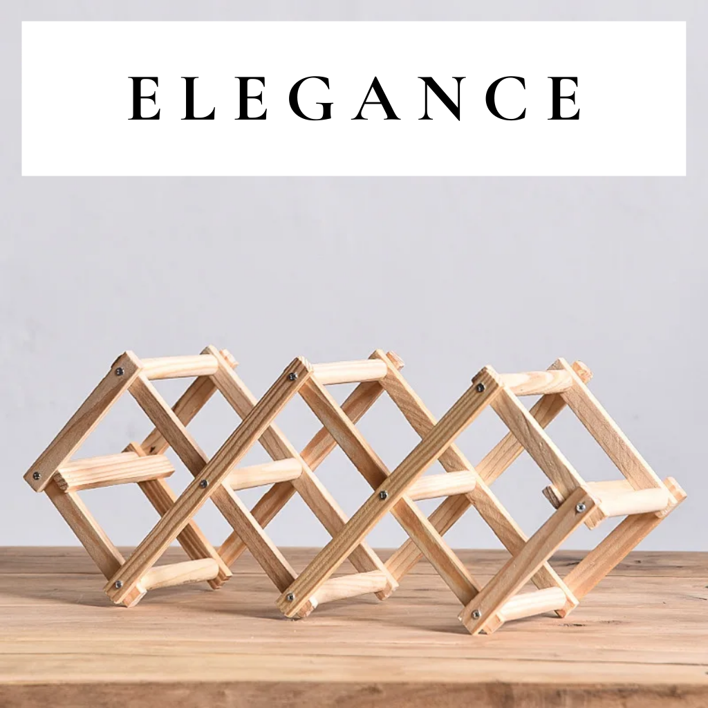 Mini-Weinflaschenregal/Mini casier à vin haut de gamme