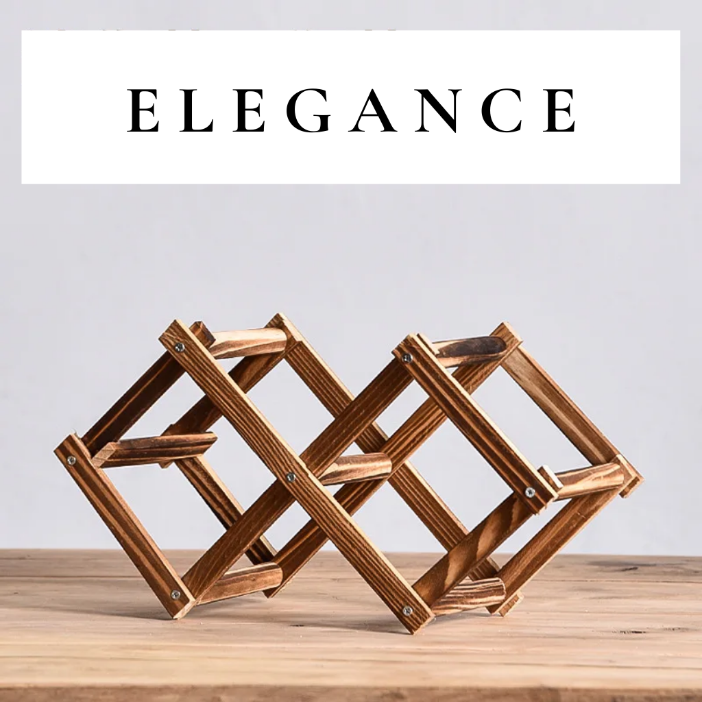 Mini-Weinflaschenregal/Mini casier à vin haut de gamme