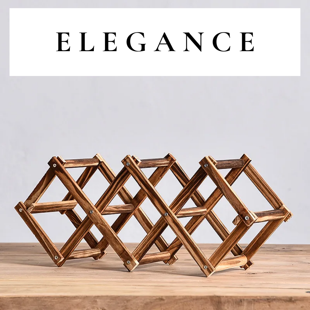 Mini-Weinflaschenregal/Mini casier à vin haut de gamme