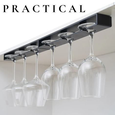 Stilvoller Weinglashalter/Porte-verre à vin élégant