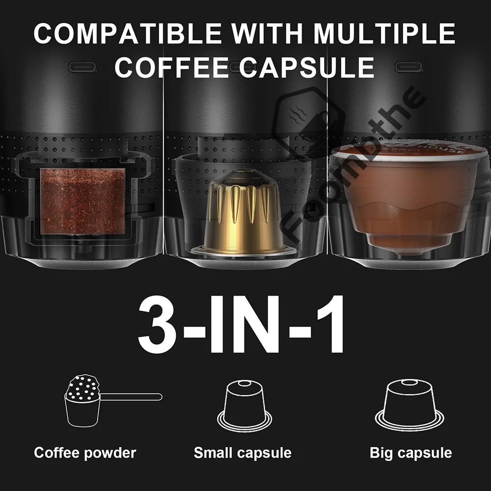 Premium 3-in-1 Espressomaschine - Sonderpreis/Machine à expresso 3 en 1 haut de gamme - Prix spécial
