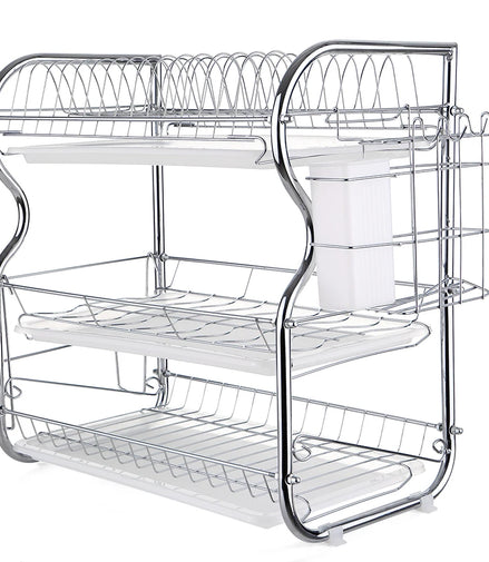 Premium Abtropffläche mit 3 Ebenen/Égouttoir à 3 niveaux de qualité supérieure