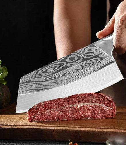 Hackmesser aus Edelstahl