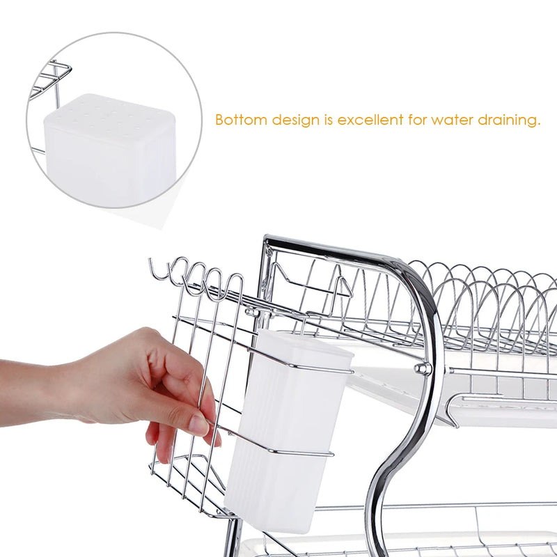 Premium drainer with 3 levels