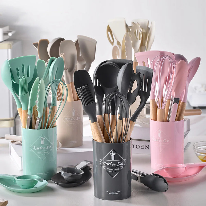 BPA-free silicone utensils