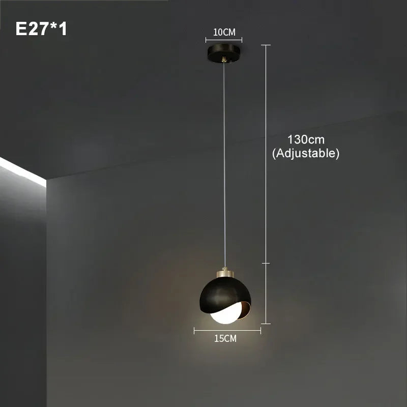 Moderne und elegante Doppelleuchte mit rustikalem Touch/Lampe double moderne et élégante avec une touche rustique