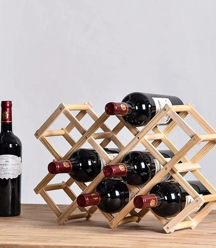 Mini-Weinflaschenregal/Mini casier à vin haut de gamme