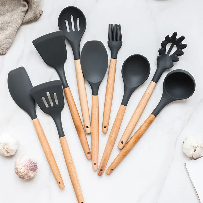 BPA-free silicone utensils