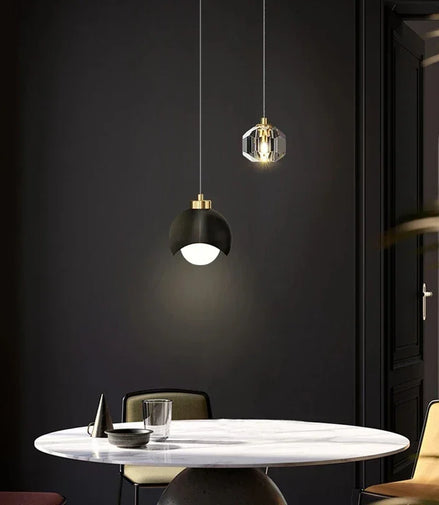 Moderne und elegante Doppelleuchte mit rustikalem Touch/Lampe double moderne et élégante avec une touche rustique