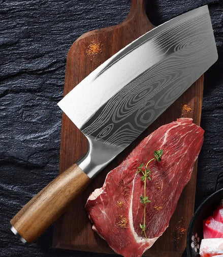 Hackmesser aus Edelstahl