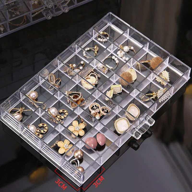 Premium-Organizer für Schmuck, Ringe und mehr/Organisateur haut de gamme pour bijoux, bagues et plus encore
