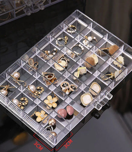Premium-Organizer für Schmuck, Ringe und mehr/Organisateur haut de gamme pour bijoux, bagues et plus encore