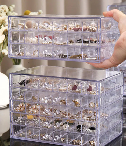 Premium-Organizer für Schmuck, Ringe und mehr/Organisateur haut de gamme pour bijoux, bagues et plus encore