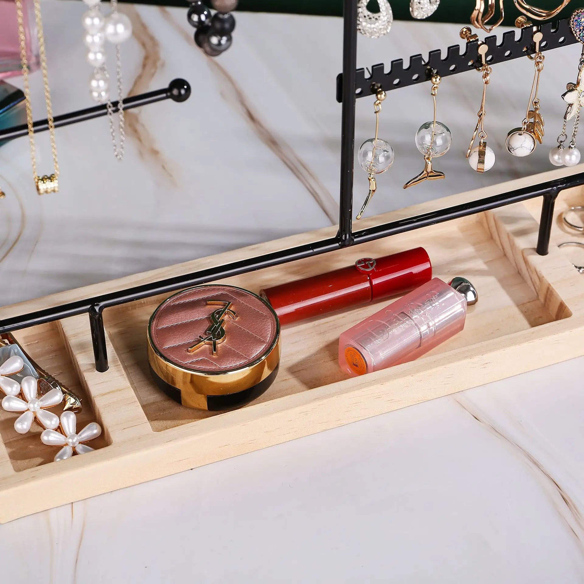 Premium Organizer/Halter für Halsketten, Ohrringe, Armbänder und mehr/Organisateur/support haut de gamme pour colliers, boucles d'oreilles, bracelets et plus encore