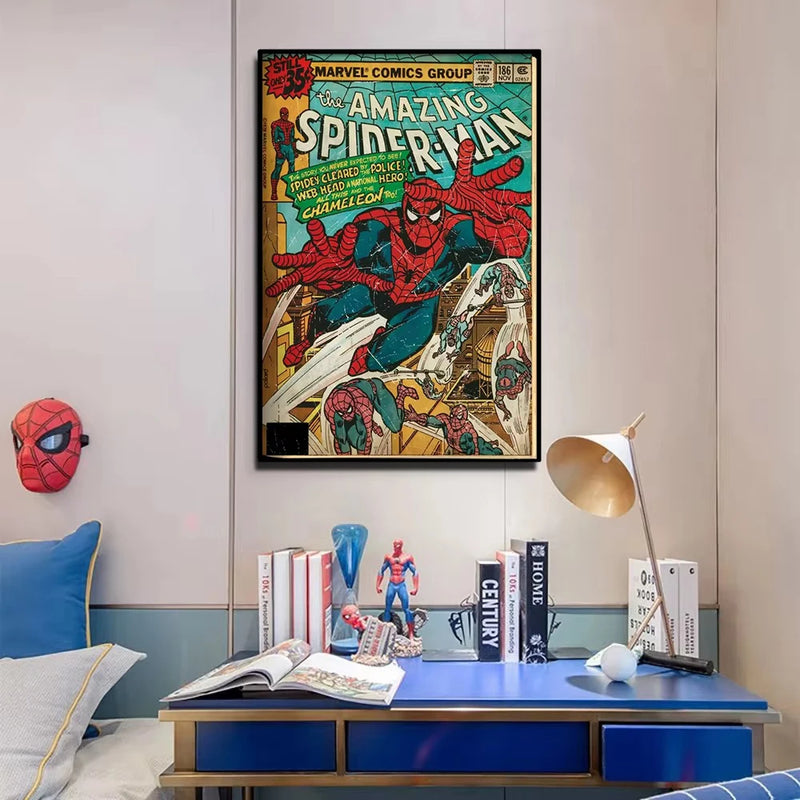 Spider-Man decorative screen
