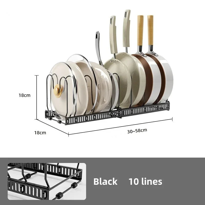 Pot organizer expandable premium