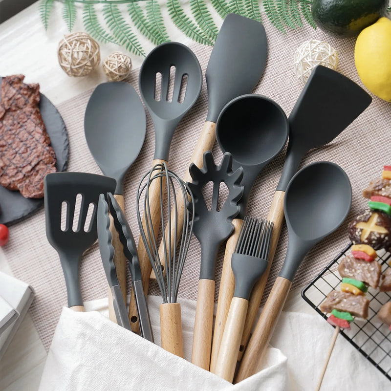 BPA-free silicone utensils