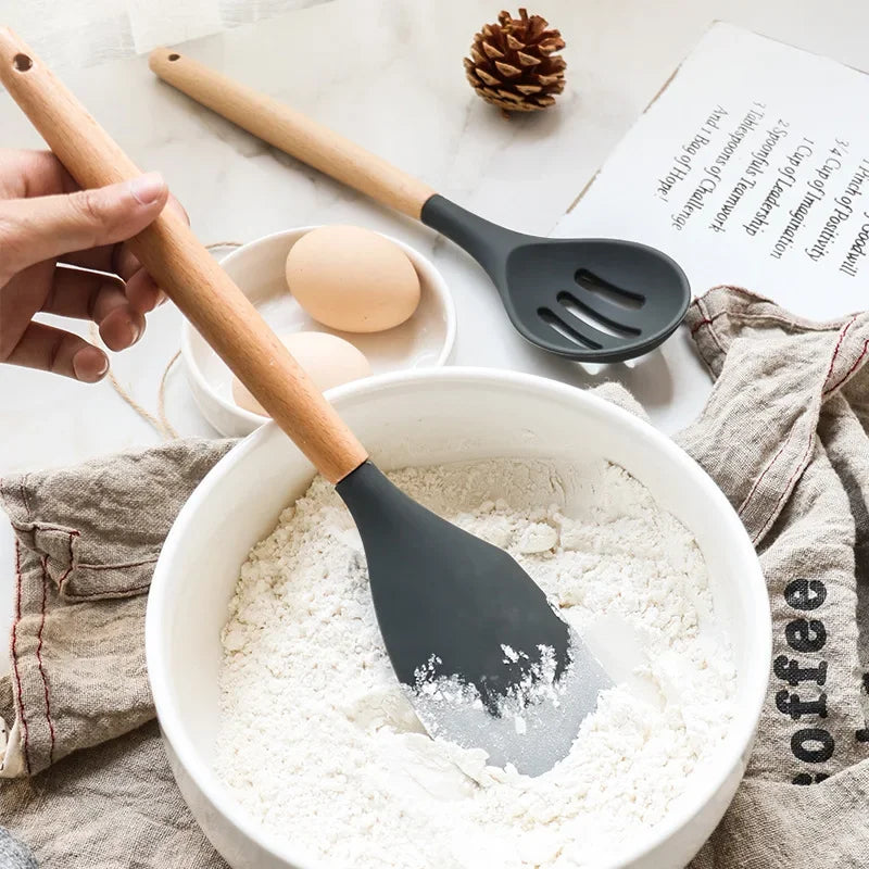 BPA-free silicone utensils