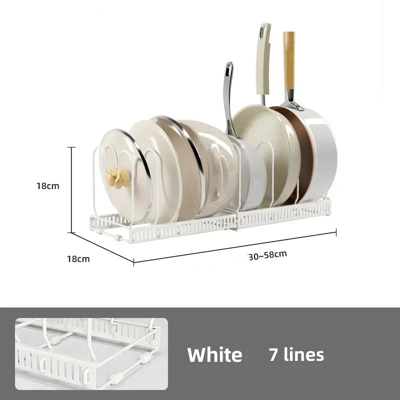 Pot organizer expandable premium