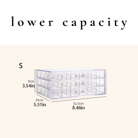 Premium-Organizer für Schmuck, Ringe und mehr/Organisateur haut de gamme pour bijoux, bagues et plus encore