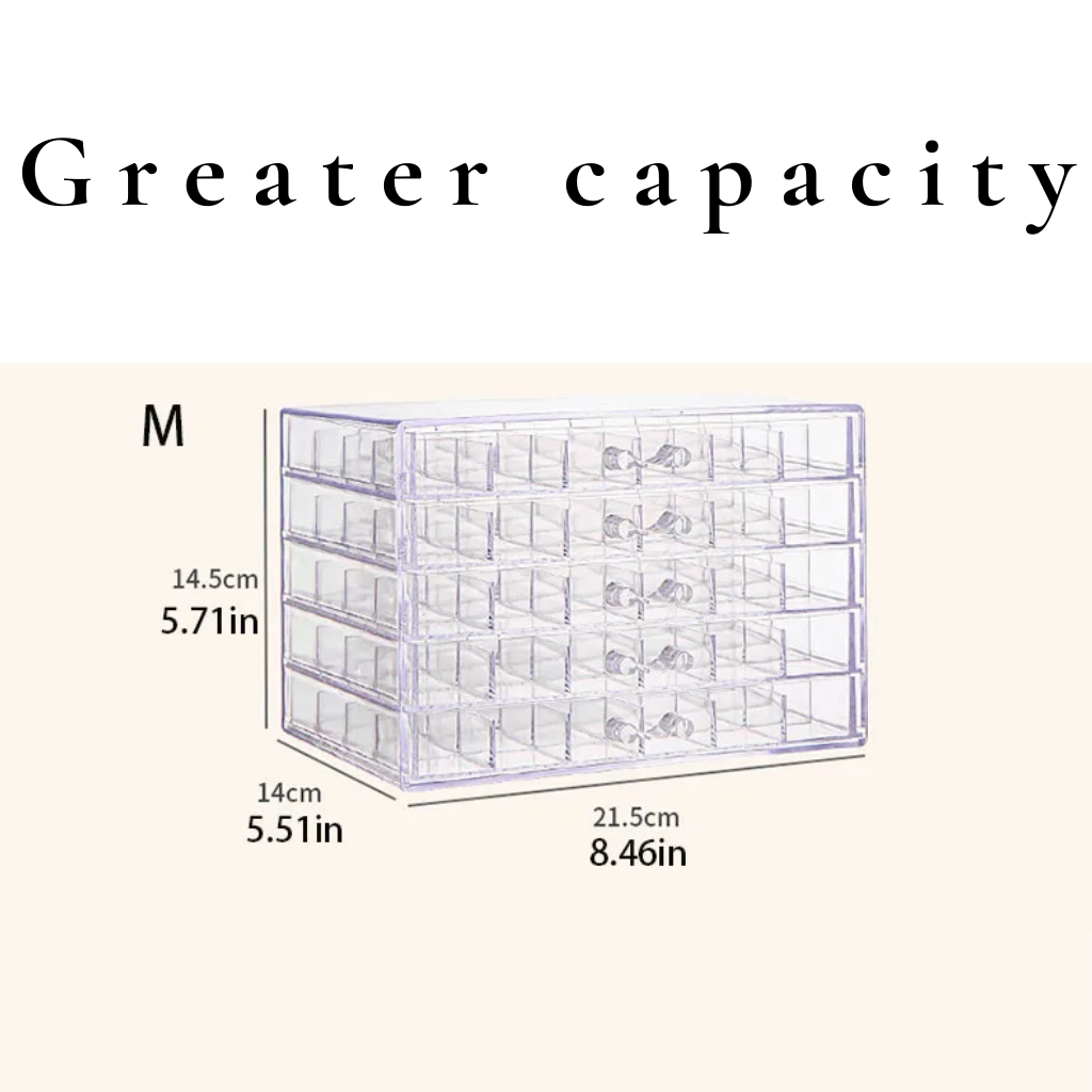 Premium-Organizer für Schmuck, Ringe und mehr/Organisateur haut de gamme pour bijoux, bagues et plus encore