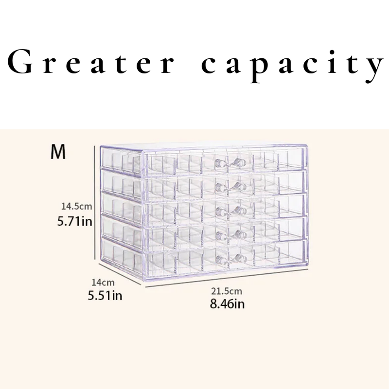 Premium organizer for jewelry, rings, and more