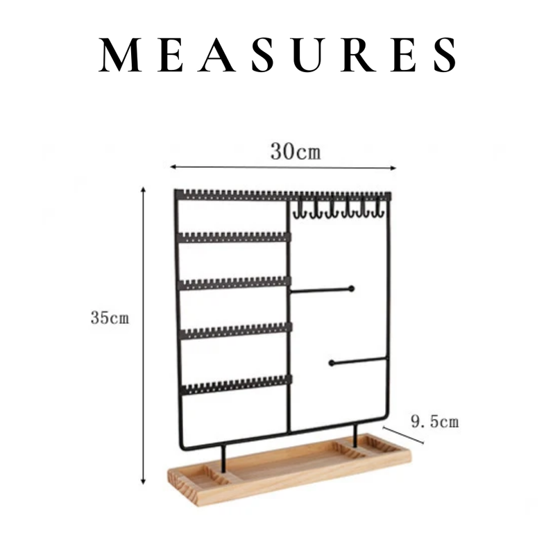 Premium Organizer/Support for Necklaces, Earrings, Bracelets and More
