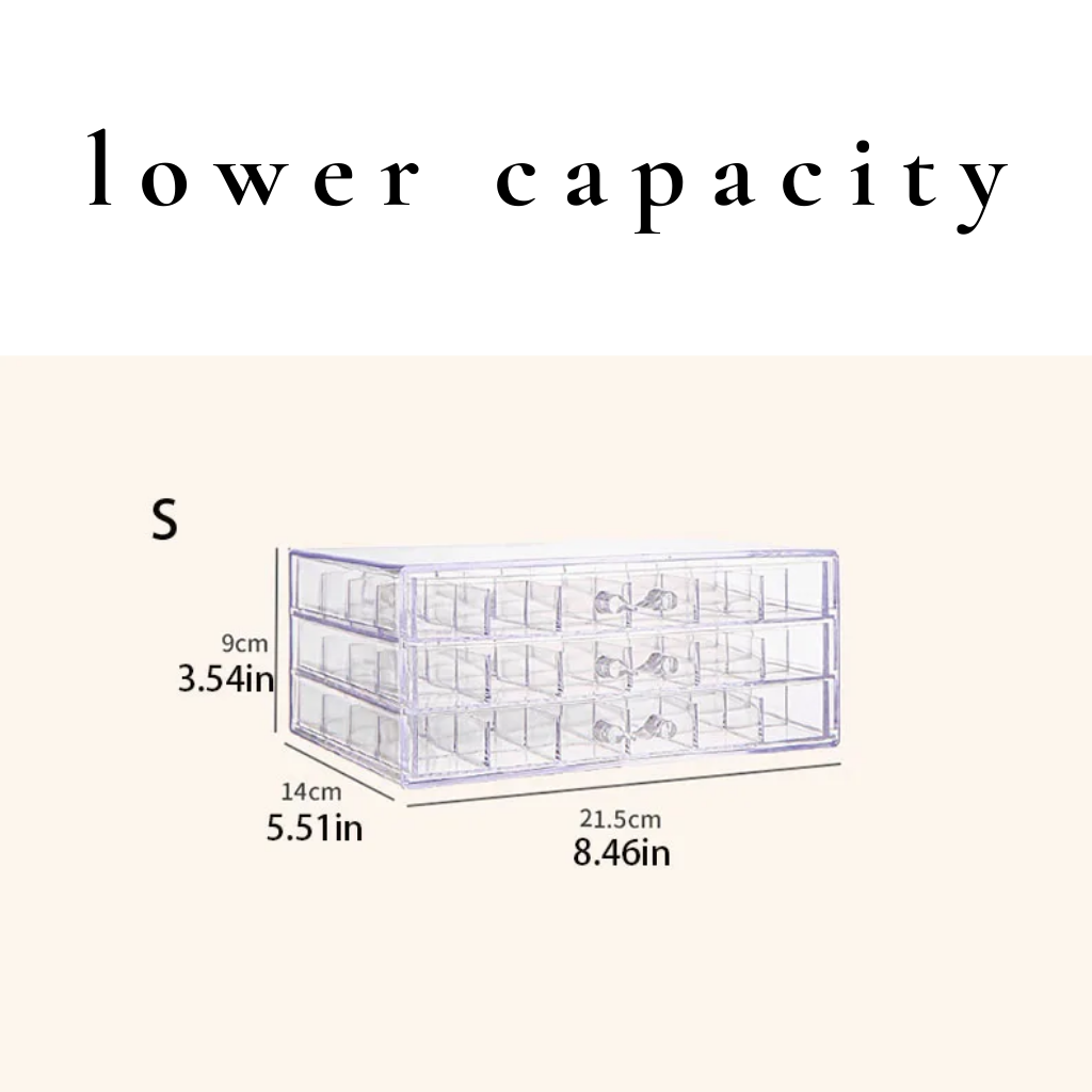 Premium-Organizer für Schmuck, Ringe und mehr/Organisateur haut de gamme pour bijoux, bagues et plus encore
